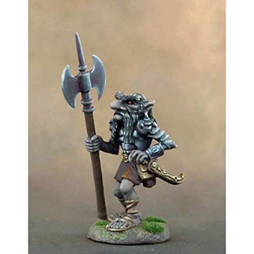 Dark Dwarf Warrior with Axe - Premium Miniature Figure for Tabletop RPG, D&D, Warhammer & Collectors | Diterlizzi Masterworks Dark Sword Miniatures | Perfect for Fantasy Gaming & Display
