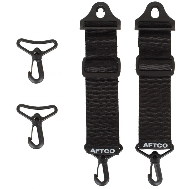 AFTCO Fishing Fighting Belt & Harness Drop Straps - Heavy Duty Saltwater Fishing Gear for Big Game Anglers | Perfect for Offshore, Deep Sea & Sport Fishing Adventures
