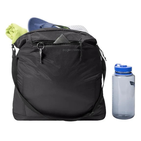 Eagle Creek Packable Tote Bag - Lightweight Travel Tote for Women & Men, Water-Resistant Foldable Shopping Bag - Perfect for Beach, Gym, Grocery & Daily Commute