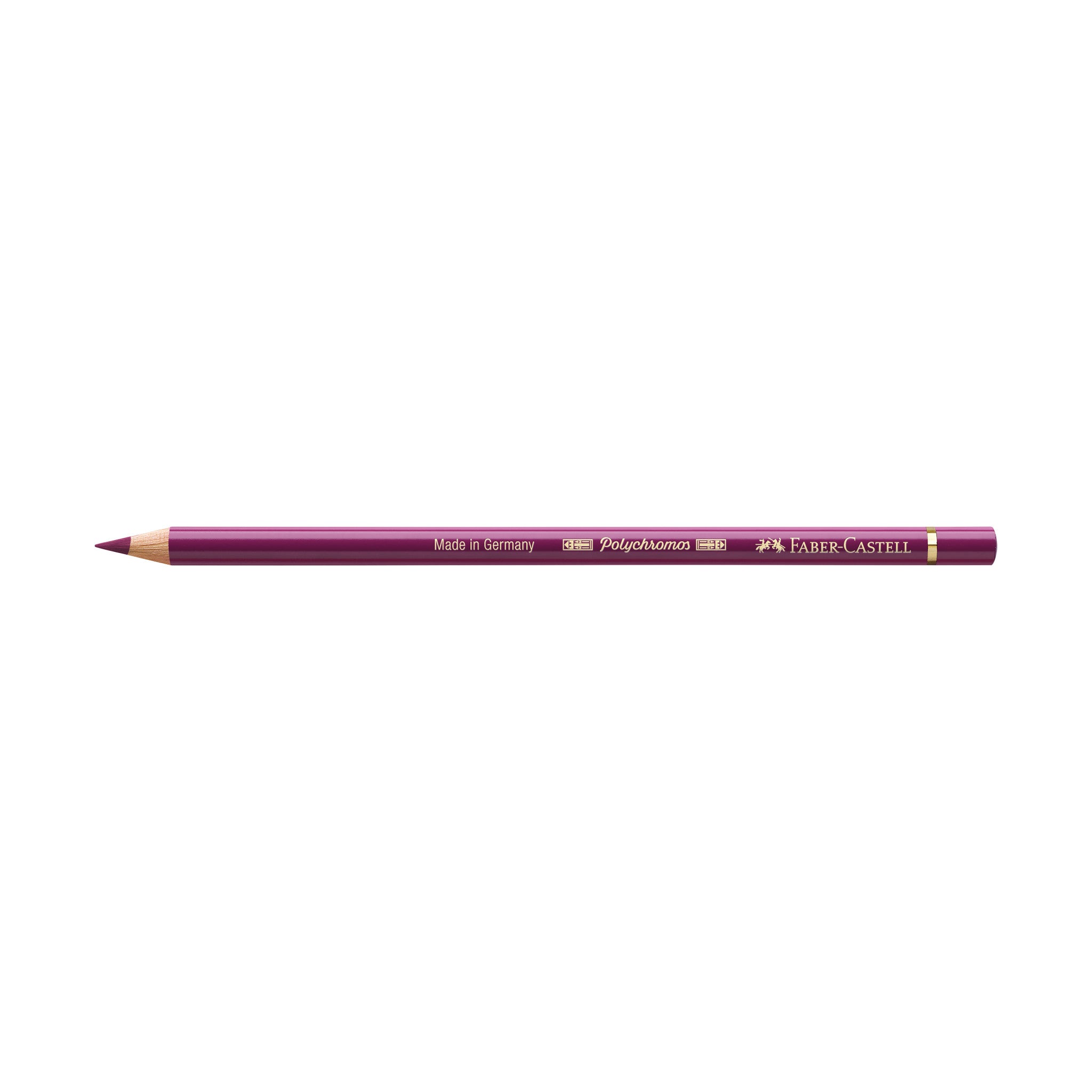Faber-Castell Polychromos Artists' Color Pencil #133 Magenta - Professional Oil-Based Colored Pencils for Drawing, Sketching & Adult Coloring Books - Vibrant Pigments, Lightfast & Blendable