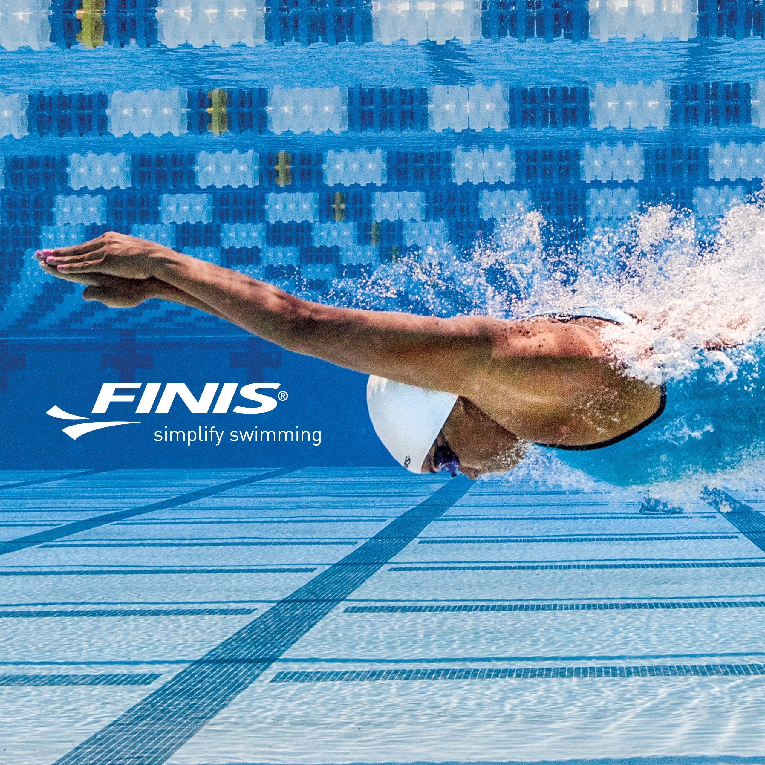 FINIS Amnis Stream Swim Bluetooth Headphones - Waterproof Wireless Earbuds for Swimming, Running & Workouts - Black (Model 1.30.076.101) | Perfect for Pool, Gym & Outdoor Sports