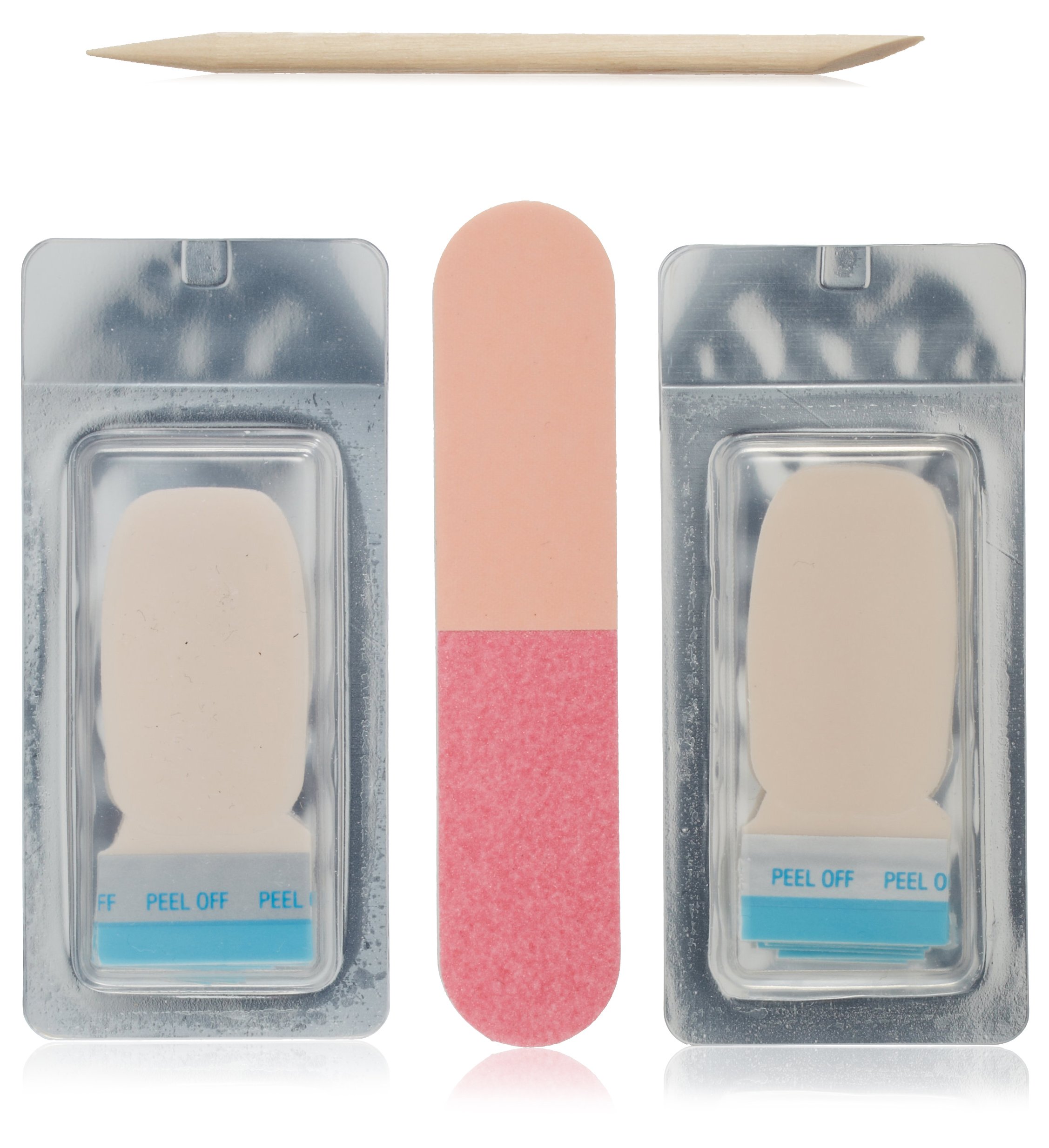 Sally Hansen Salon Insta Gel Strips - Shell We Dance? 16 Gel Nail Polish Strips with Top Coat | At-Home Manicure Kit for Salon-Quality Nails | Perfect for Parties, Weddings & Special Occasions