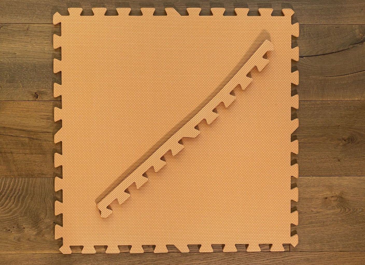 Square Brands Interlocking Foam Floor Tiles - 3/8