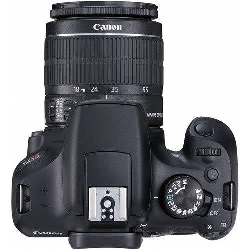 Canon EOS Rebel T6/2000D DSLR Camera Bundle with 18-55mm Lens, SanDisk 32GB & 16GB Memory Cards, Tripod & Accessories - Perfect for Photography Beginners, Travel & Family Events