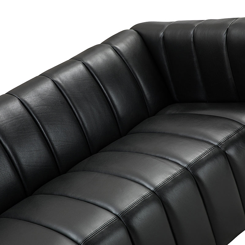 Premium Genuine Leather Office Sofa - 83