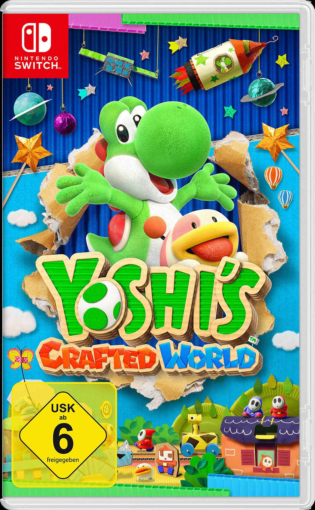 Yoshi's Crafted World - Nintendo Switch Game | Fun Platform Adventure for Kids & Adults | Perfect for Family Game Nights & Solo Play