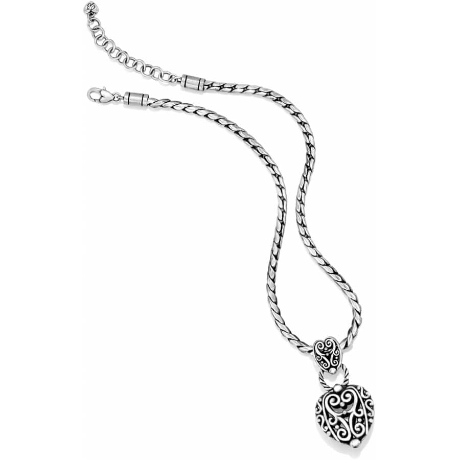 Bibi Heart Necklace - Elegant Sterling Silver Pendant for Women | Perfect Gift for Valentine's Day, Anniversary & Birthday | Ideal for Date Night, Wedding & Special Occasions