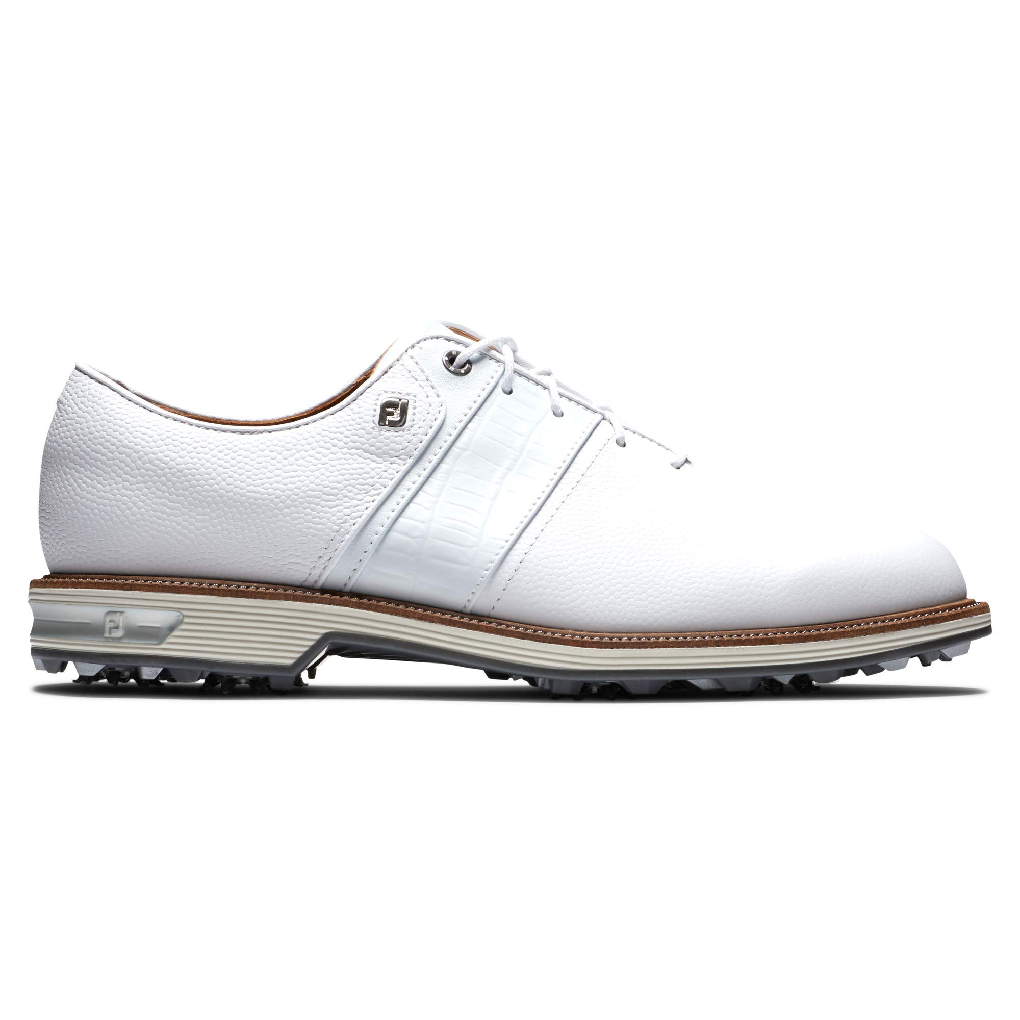 FootJoy Men's Premiere Series Packard Spiked Golf Shoes - Waterproof & Comfortable for Walking 18 Holes | Perfect for Tournament Play & Weekend Golfers