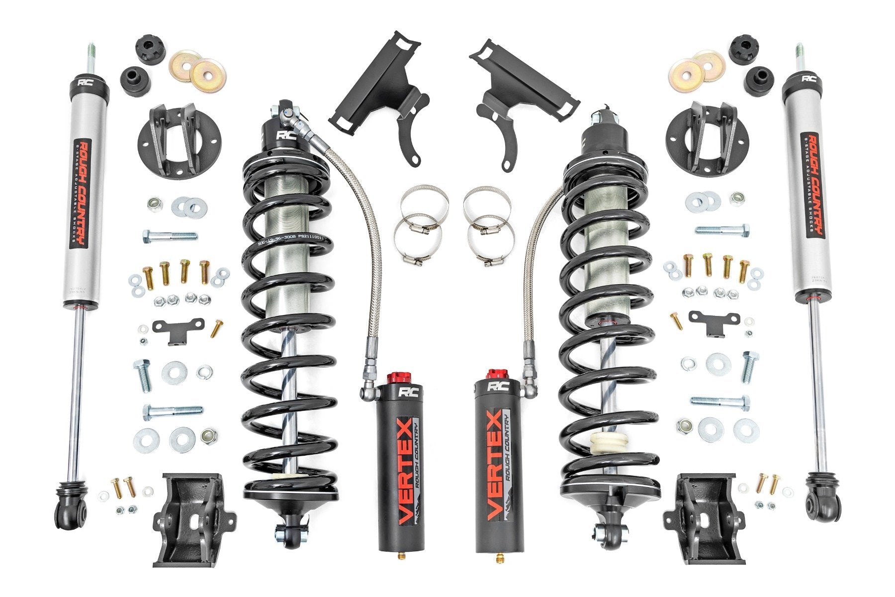 3 Inch Lift Coilover Conversion Kit for Ford F-250/F-350 Super Duty (2005-2022) - Heavy Duty Gas Shocks - Off-Road Suspension Upgrade | Perfect for Towing, Overlanding & Truck Customization