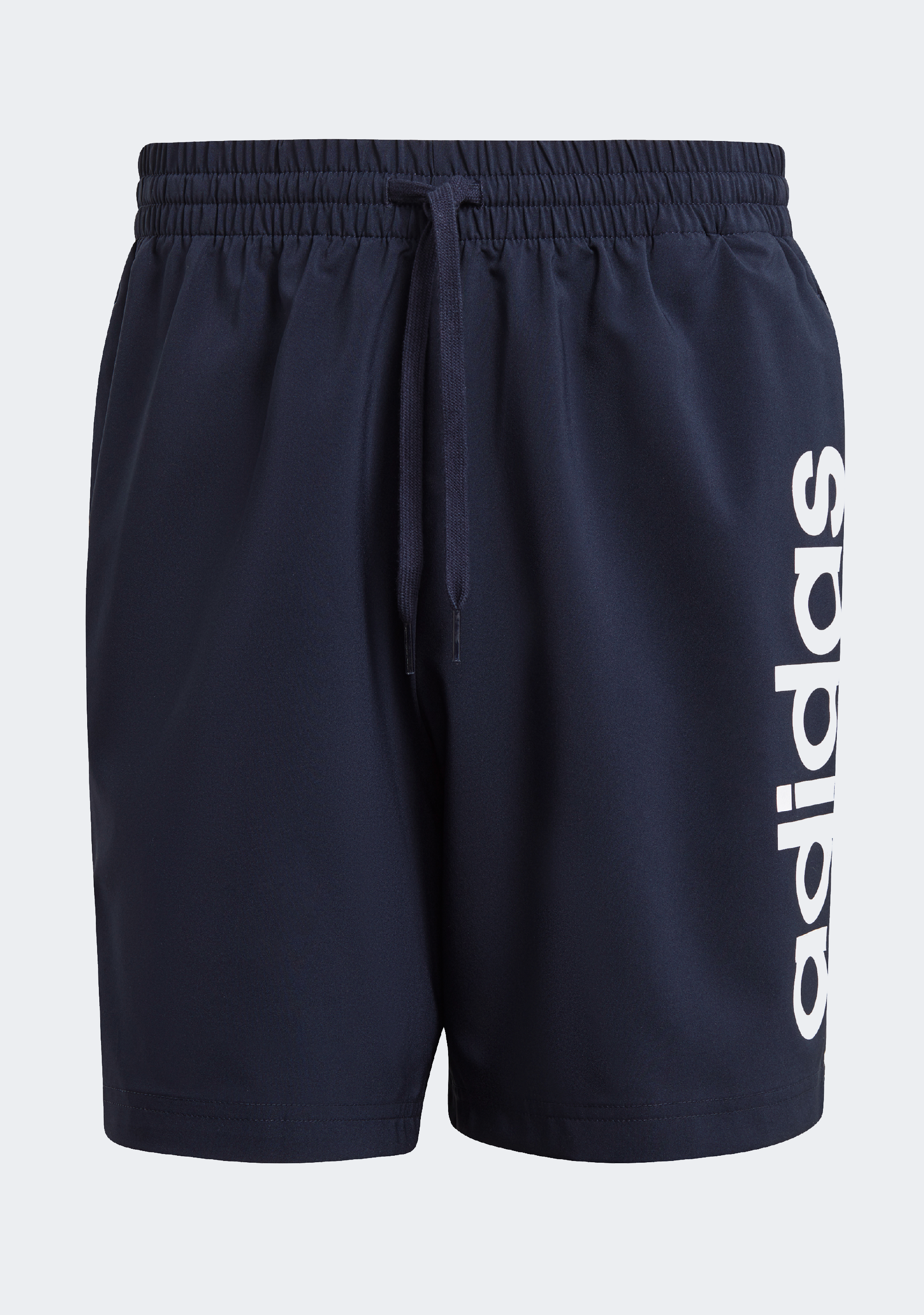 Adidas Men's Linear Logo Chelsea Shorts - Navy Blue Athletic Shorts for Running, Gym & Casual Wear