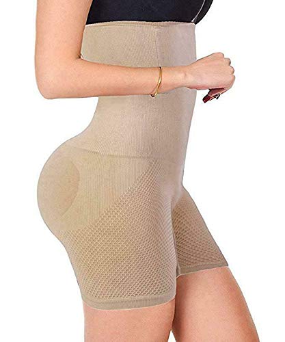 Boolavard High Waist Body Shaper Shapewear for Women - Tummy Control Slimming Pants for Daily Wear, Workout & Special Occasions