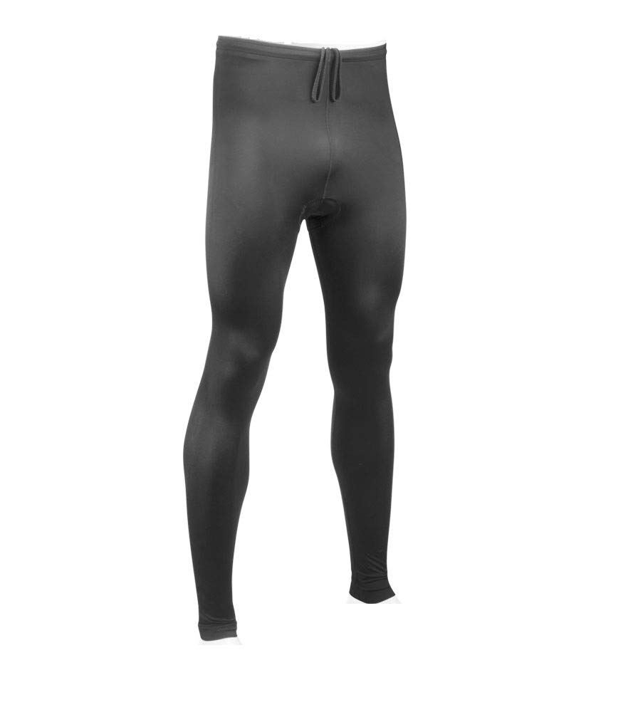 Aero Tech Men's Tall Padded Cycling Tights - High Performance Bike Shorts for Road & Mountain Biking - Made in USA - Perfect for Long Distance Rides & Training Sessions