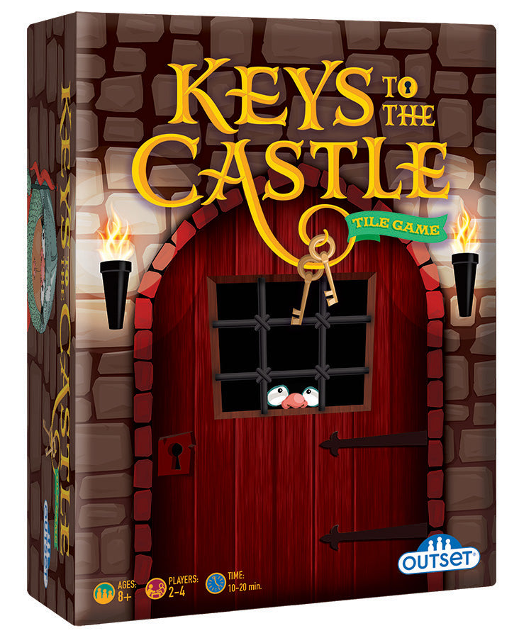 Keys To The Castle Tile Game - Fun Family Board Game for Strategy & Adventure Lovers - Perfect for Game Nights, Parties & Indoor Activities