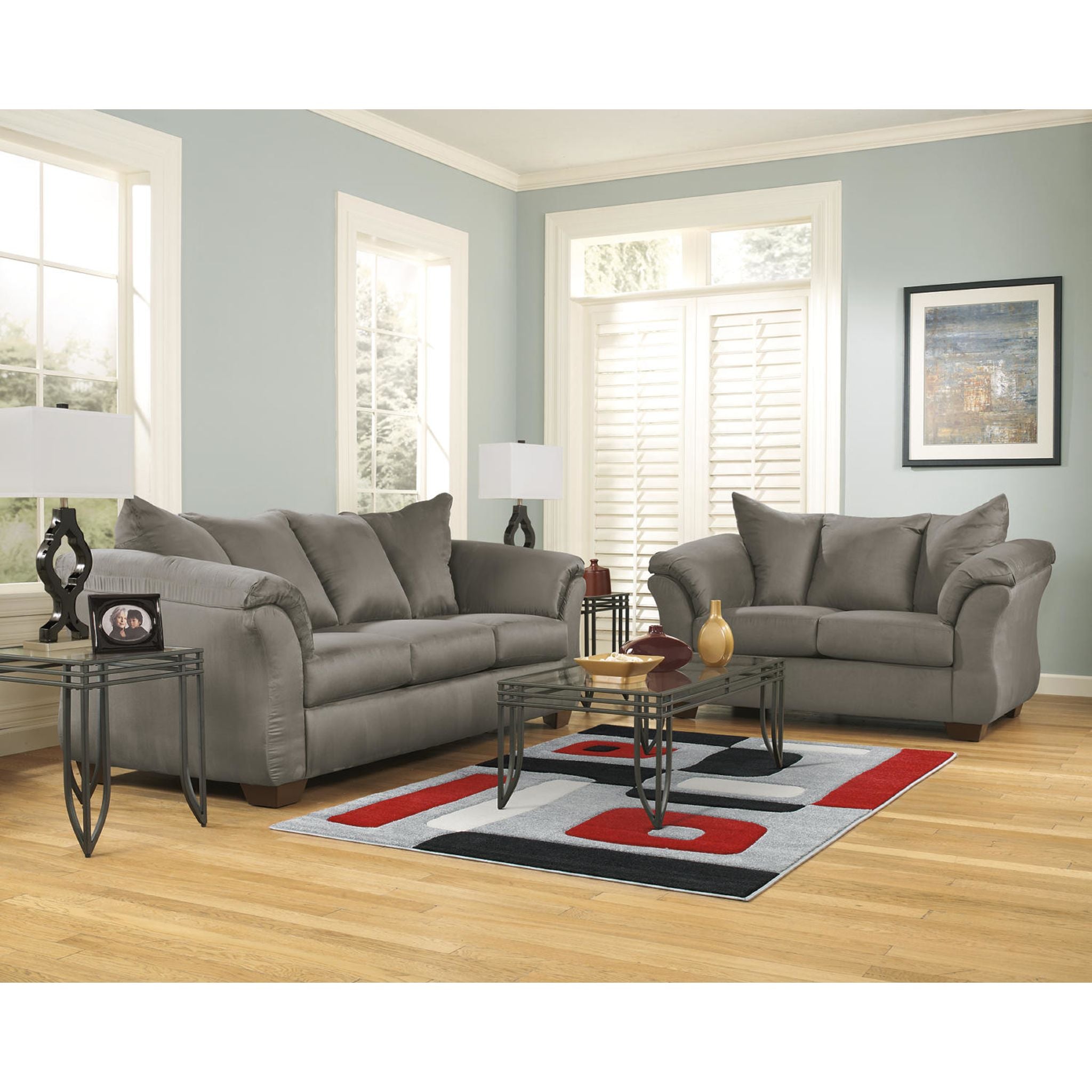 Darcy Loveseat - Stylish and Comfortable Small Sofa for Living Room, Bedroom, or Office | Perfect for Couples, Small Spaces & Cozy Seating