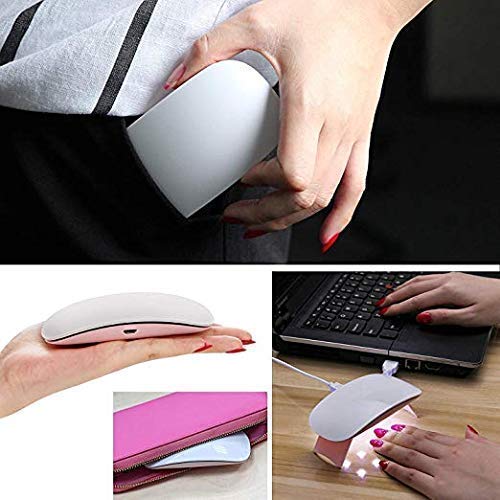 Professional UV LED Nail Dryer Lamp for Gel Polish - Fast Drying for Fingernails & Toenails - Home & Salon Use - Perfect for DIY Manicures, Pedicures & Nail Art Designs (1PC)