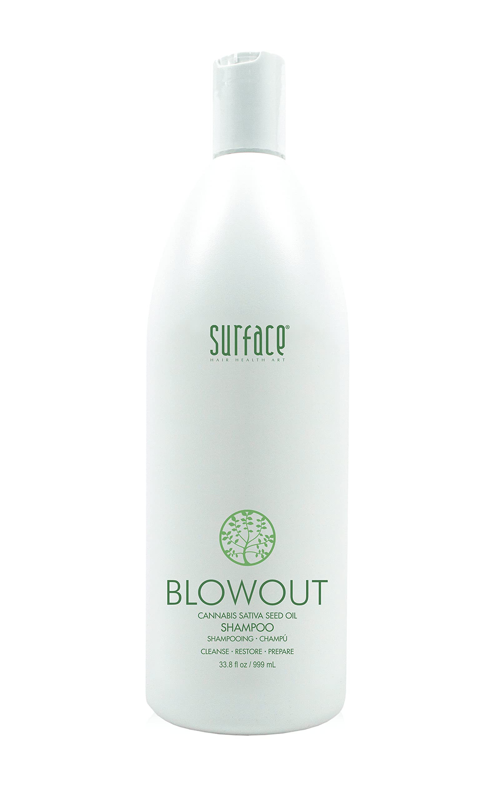 Organic Surface Hair Blowout Shampoo & Conditioner Set for Women & Men - Heat Resistant Styling Protector with Babassu Oil | Salon-Quality Smoothing Treatment for Frizz Control & Shine Enhancement - Perfect for Daily Use, Styling & Heat Protection
