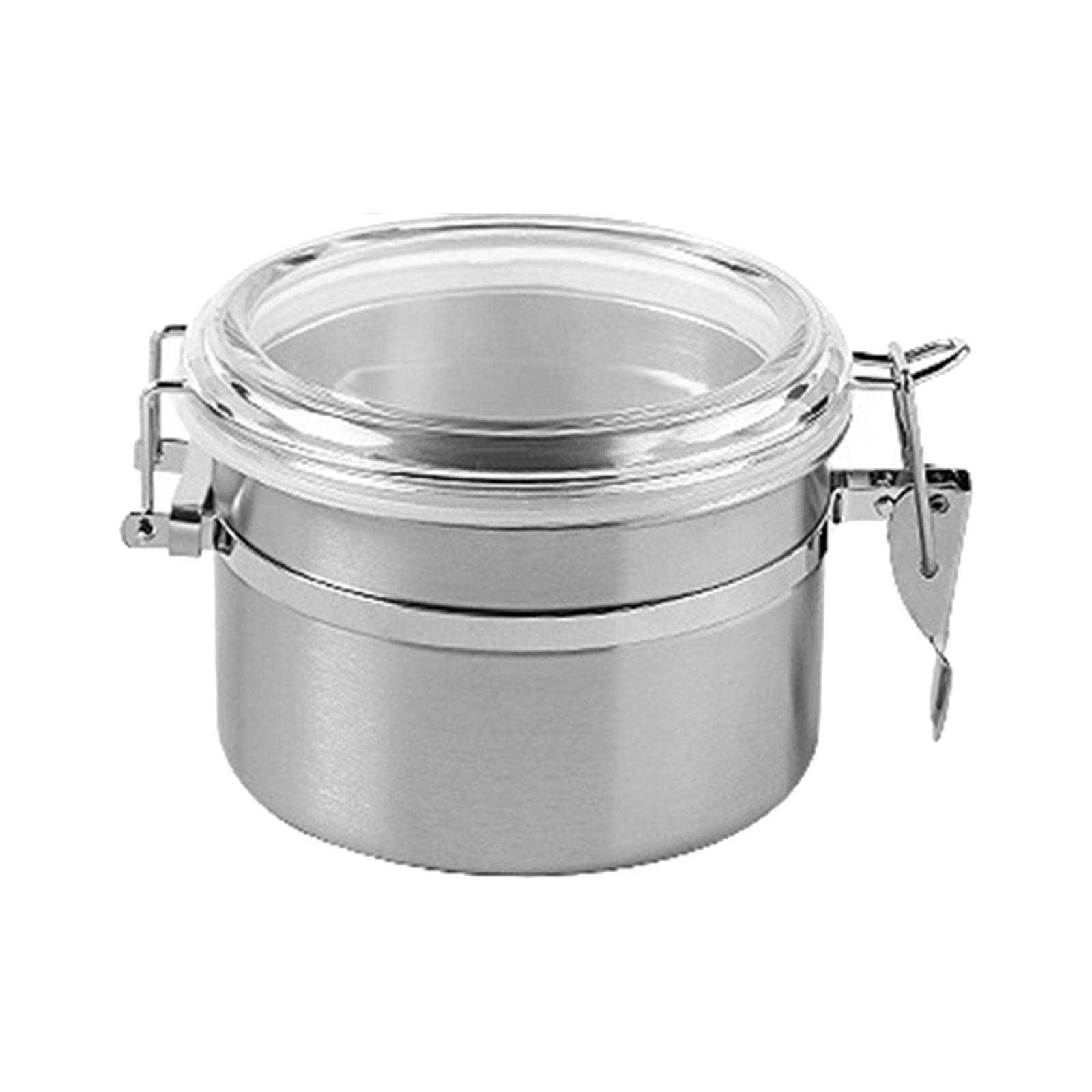 MagiDeal Stainless Steel Airtight Food Storage Containers - 4-Piece Set for Rice, Flour, Sugar & Dry Goods - Kitchen & Pantry Organization - Perfect for Countertop, Dining Room & Meal Prep