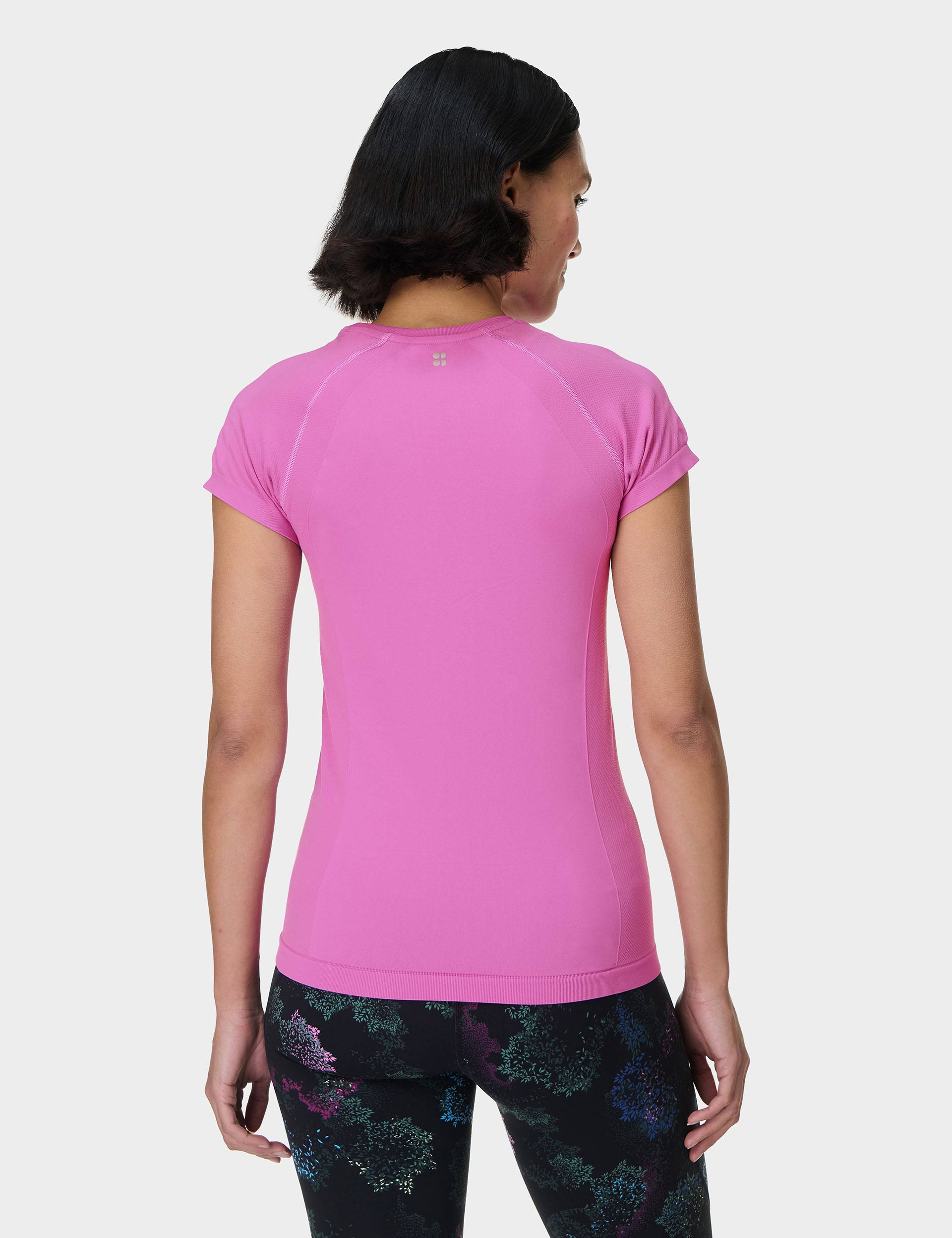 Seamless Gym T-Shirt for Athletes - Allium Pink | Workout Shirt for Women & Men | Perfect for Yoga, Running & Fitness Training