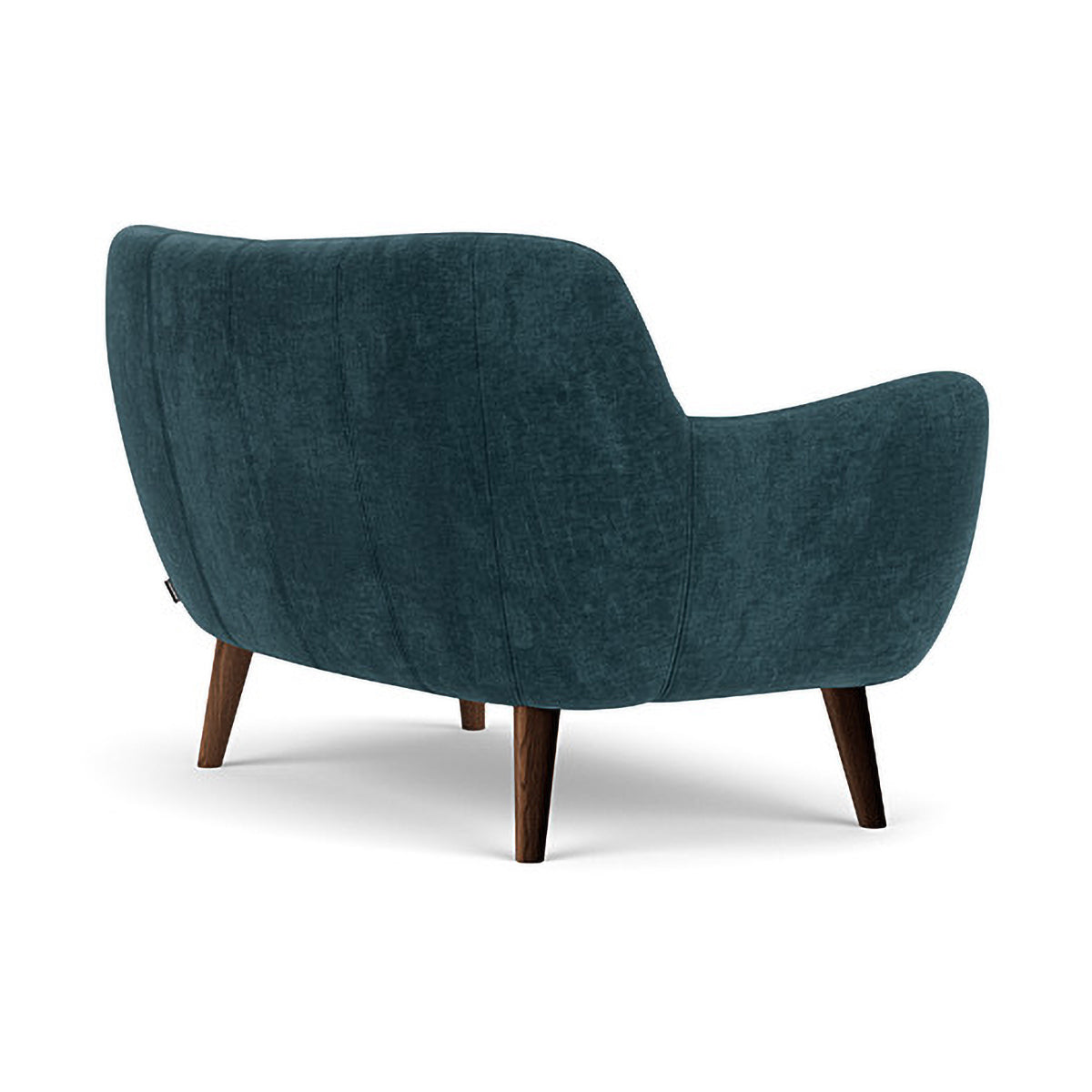 Herman Fabric 2 Seater Sofa - Modern Living Room Couch for Small Spaces, Apartment & Home Decor - Comfortable Loveseat with Soft Upholstery for Relaxing, Entertaining & Cozy Lounging