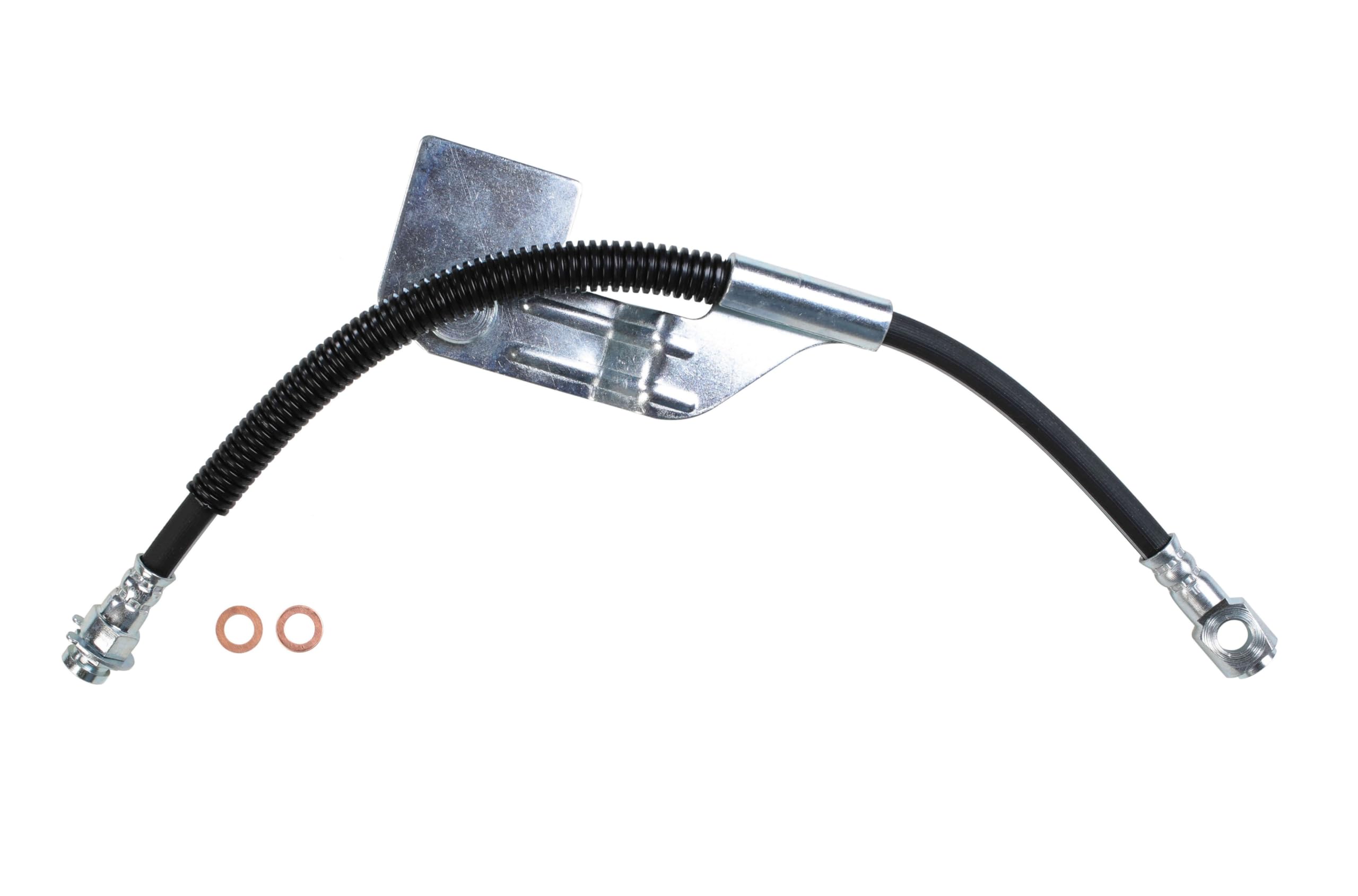 Sunsong 2203102 Brake Hydraulic Hose - High Performance Replacement Hose for Cars, Trucks & SUVs - Durable & Reliable Braking System Part - Perfect for Off-Roading, Towing & Daily Commuting