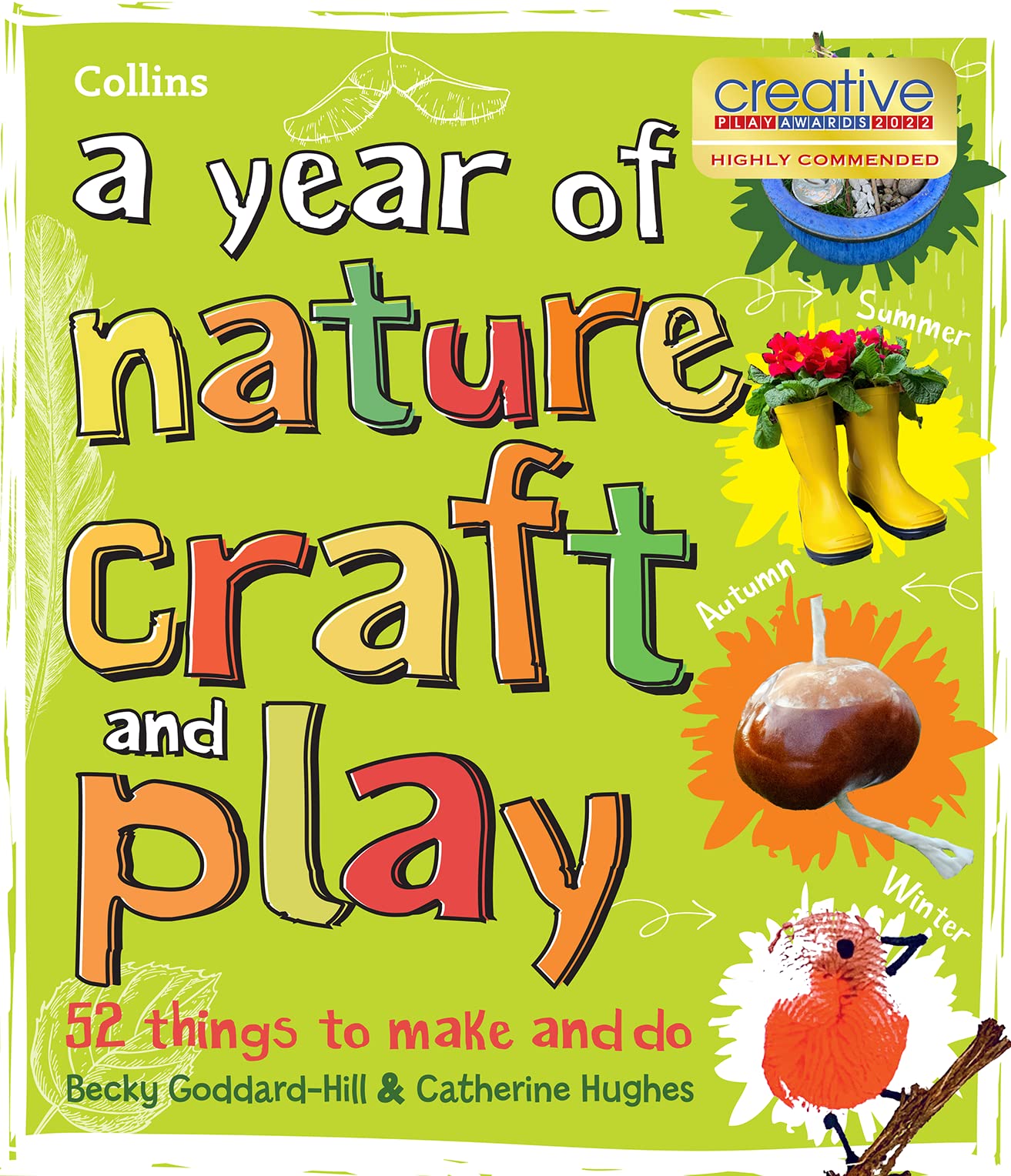 52 Nature Crafts & Activities for Kids - Fun DIY Projects for Outdoor Play & Learning - Perfect for Homeschooling & Family Bonding