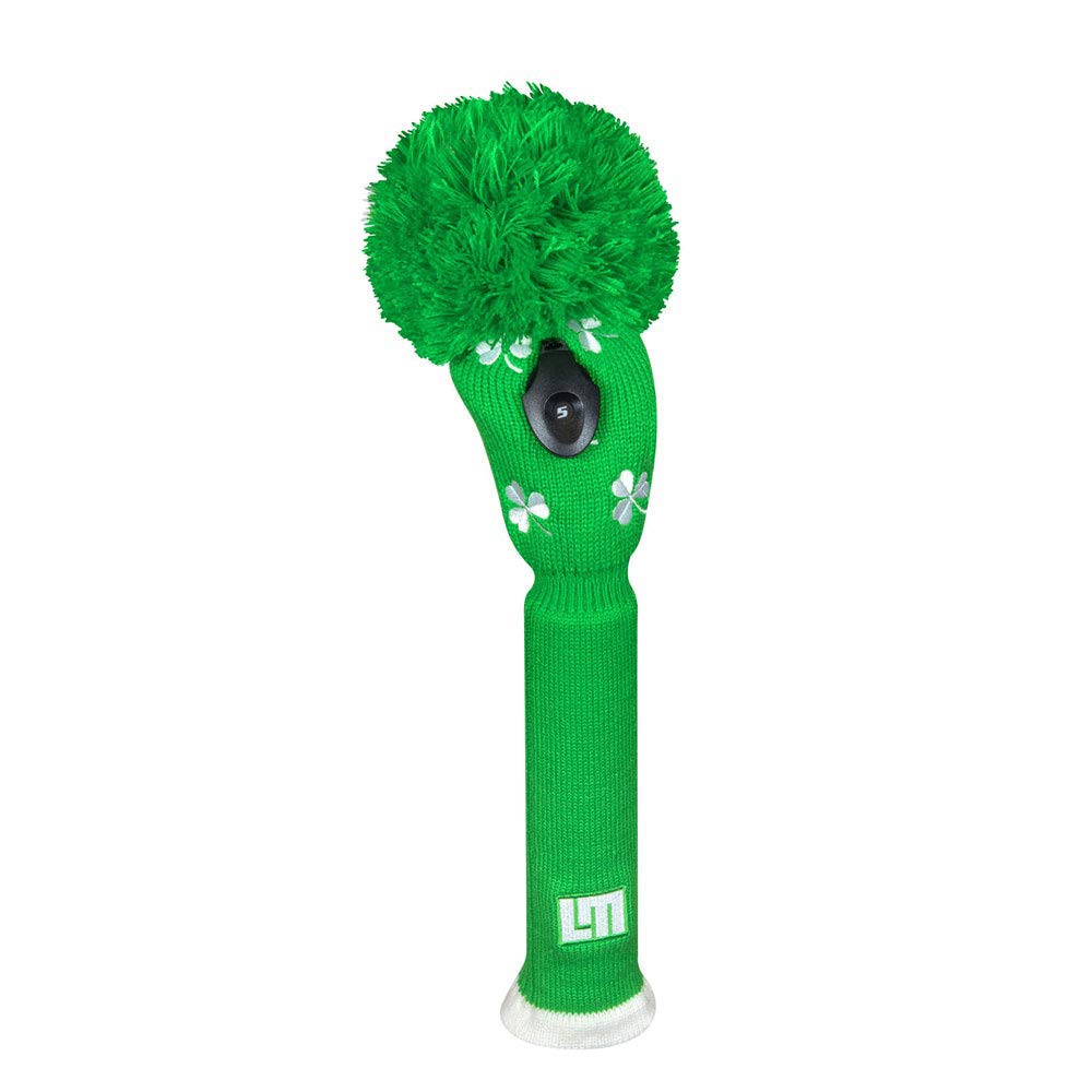 Loudmouth Golf Headcovers - Green/White for Hybrid Clubs | Golf Accessories