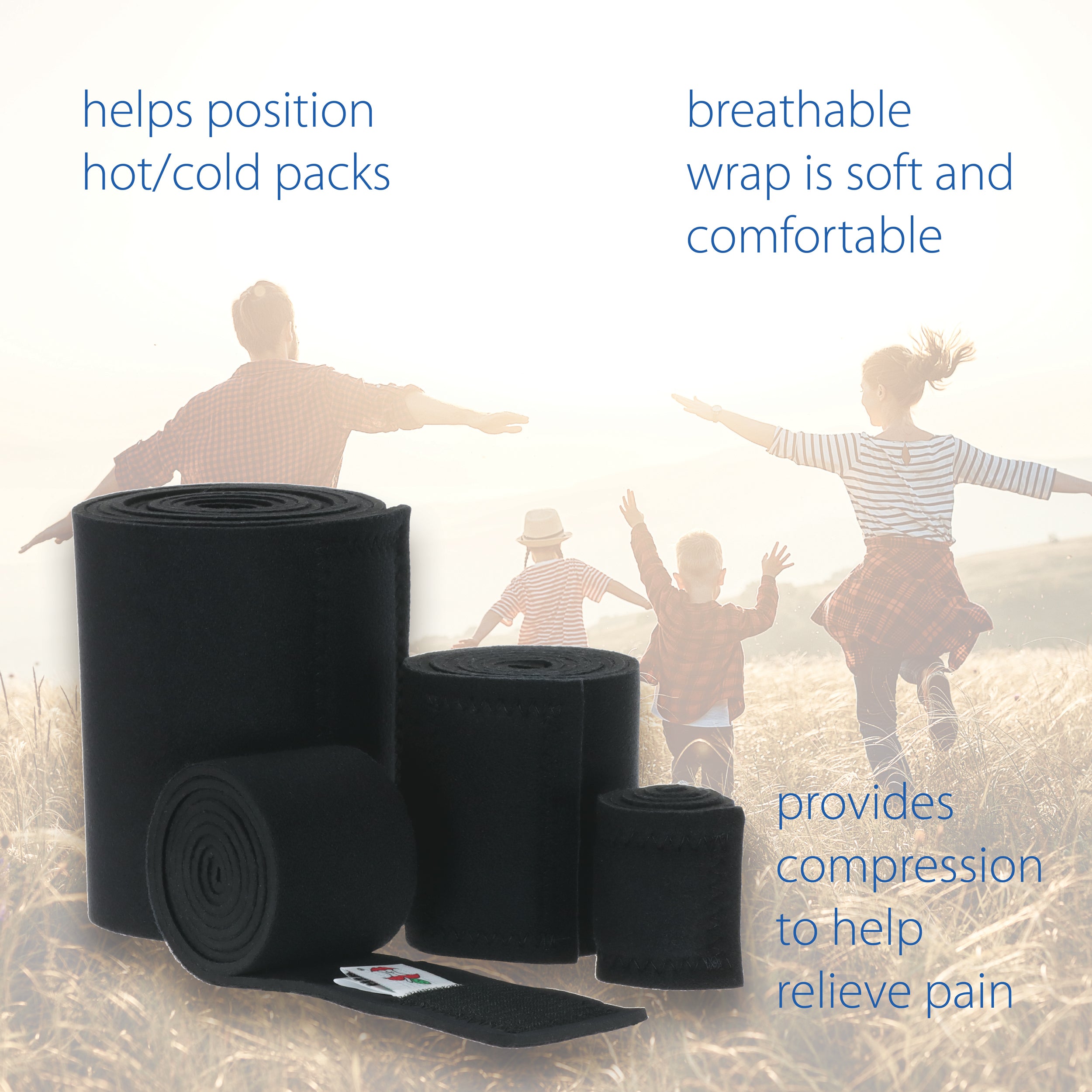 Premium Black Neoprene Core Wrap for Back Pain Relief - Adjustable Compression Therapy Support Belt for Post-Surgery Recovery & Muscle Support - Ideal for Hernia, Sciatica & Lumbar Pain Management