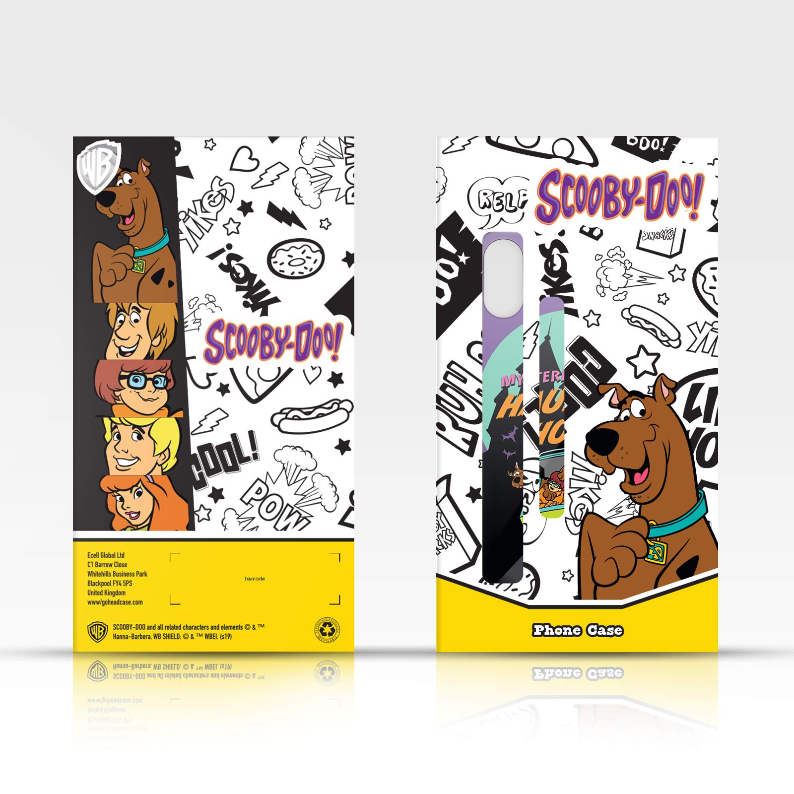 Head Case Designs Scooby-Doo Tie Dye Mystery Inc. iPhone 11 Pro Case - Officially Licensed Soft Gel Cover for Daily Protection & Fun Style