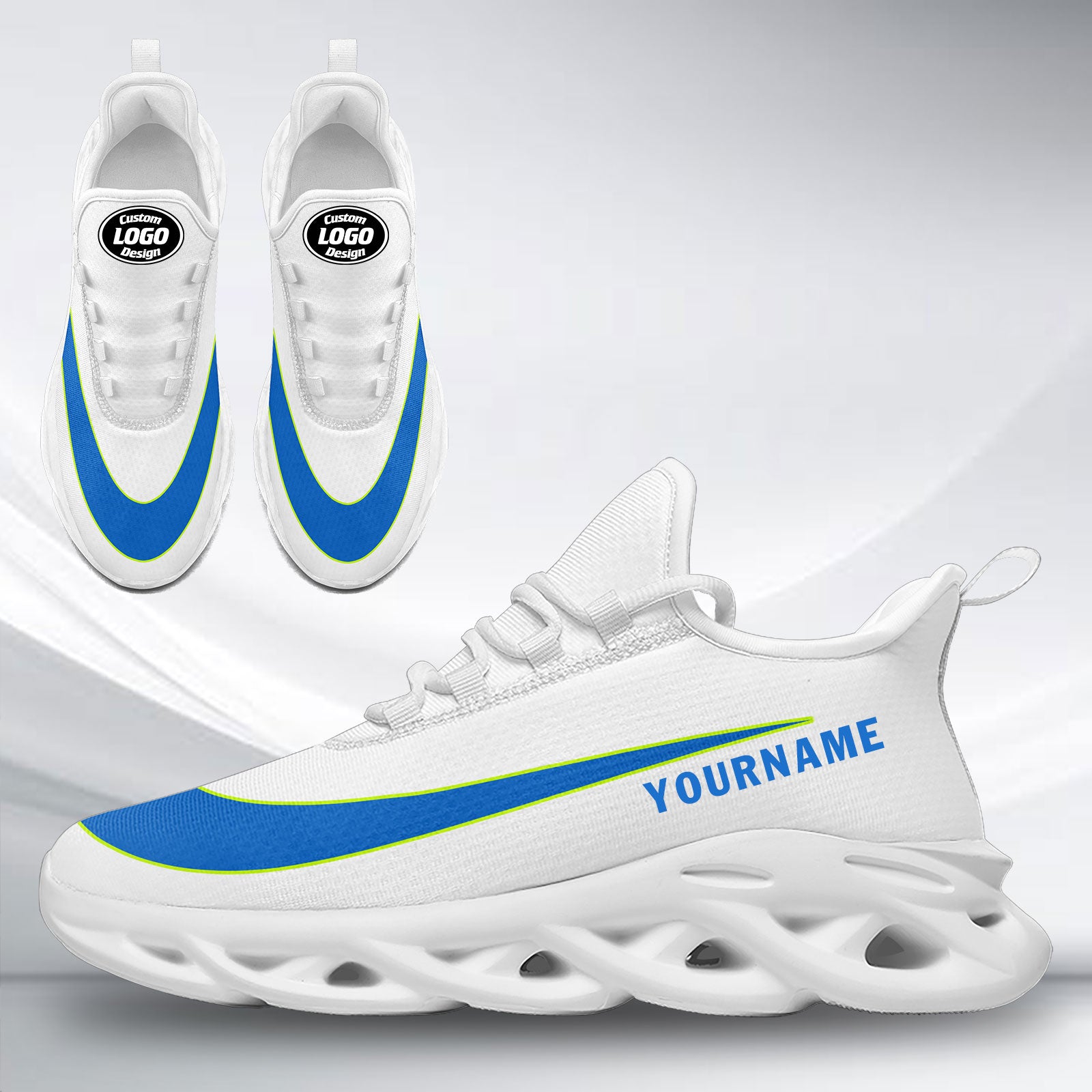 Custom Maxsoul Personalized Sneakers - Lightweight Comfortable Athletic Shoes for Men & Women | Perfect for Running, Gym Workouts & Casual Wear