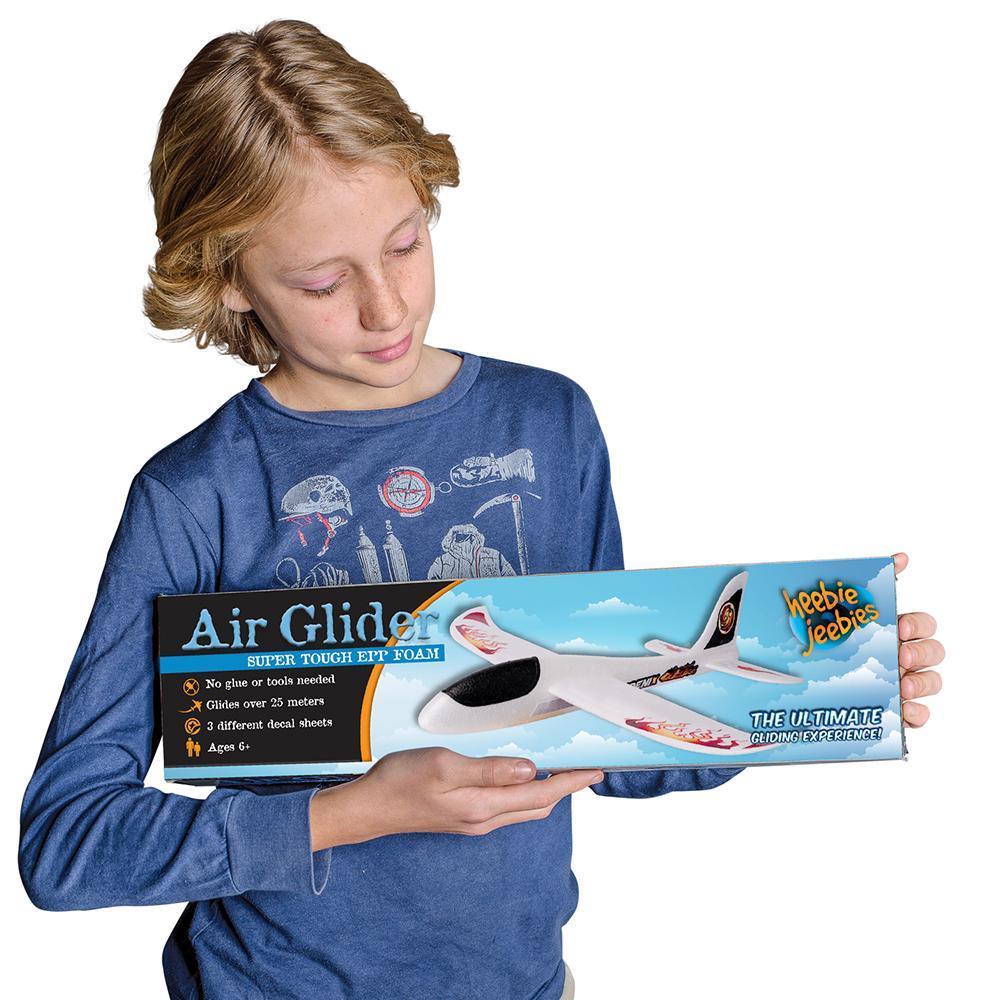 Heebie Jeebies 48cm Air Glider - Stylish Indoor/Outdoor Flying Toy for Kids & Adults - Perfect for Backyard Play, Beach Fun, and Park Activities