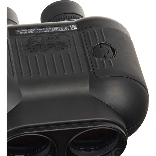 Fujinon 14x40 TSX1440 Techno Stabi Image Stabilized Binoculars - High Power Zoom Binoculars with Advanced Stabilization for Bird Watching, Hunting, and Outdoor Adventures (Black)