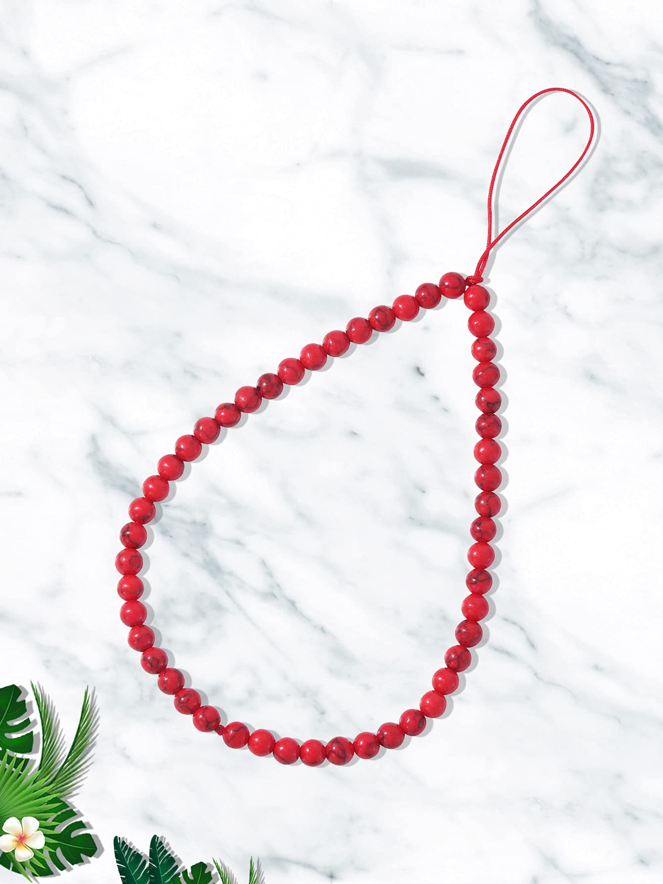 Handmade Natural Gemstone Phone Lanyard - Semi-Precious Beaded Wrist Strap & Phone Charm | Perfect for Smartphones, Keys, ID Badges & Gift Giving