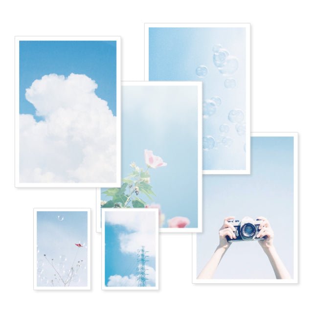 Sky Time A Moment Postcard Set - Beautiful Japanese Ryu Ryu Themed Greeting Cards for Travelers, Collectors & Stationery Lovers - Perfect for Scrapbooking, Journaling & Gift Giving
