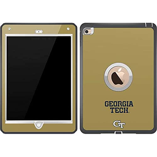Official Georgia Tech Gold Decal Skin for OtterBox Defender iPad Air 2 Case - Durable Protective Vinyl Sticker | Perfect for School, Work & Travel Accessories