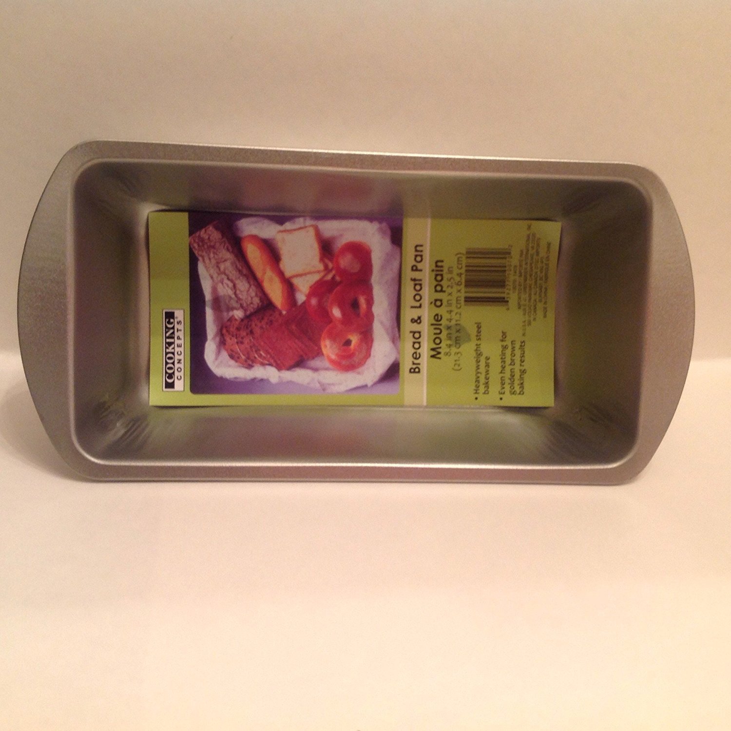 1 X Non-Stick Bread and Loaf Pan for Toaster Ovens - Perfect for Baking Homemade Bread, Banana Bread & Meatloaf - Great for Small Kitchens & Dorm Rooms