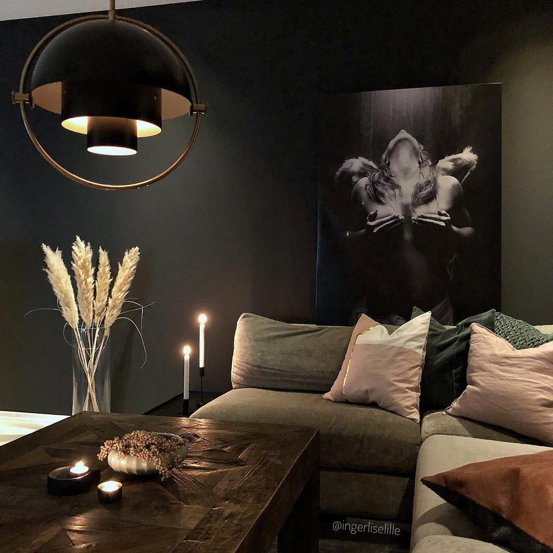Unique Deformed Ball Pendant Light - Modern Handmade Glass Ceiling Fixture for Living Room, Dining Room & Bedroom Lighting