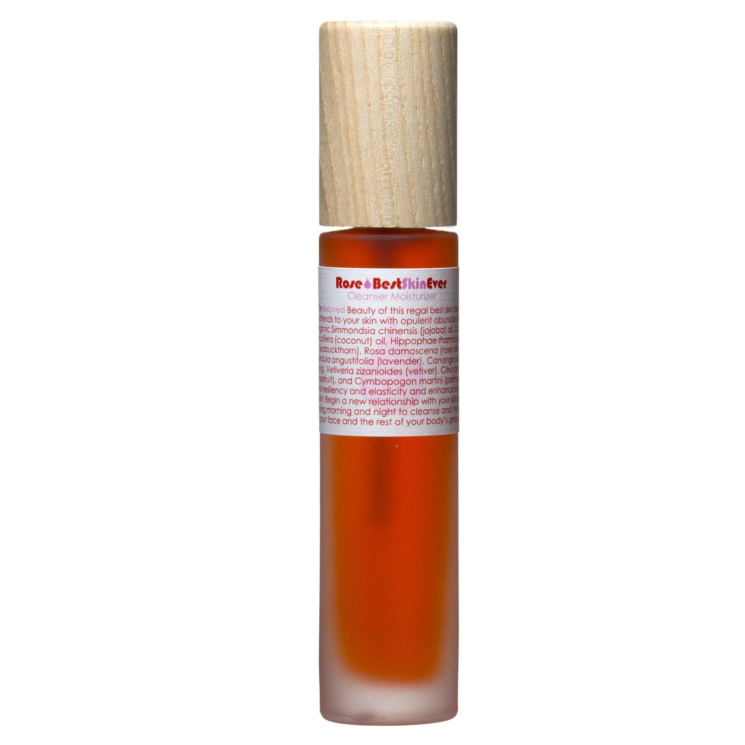Living Libations Best Skin Ever Rose Facial Oil – 50ml Organic Hydrating Serum for Glowing Skin | Perfect for Dry, Sensitive & Mature Skin Types