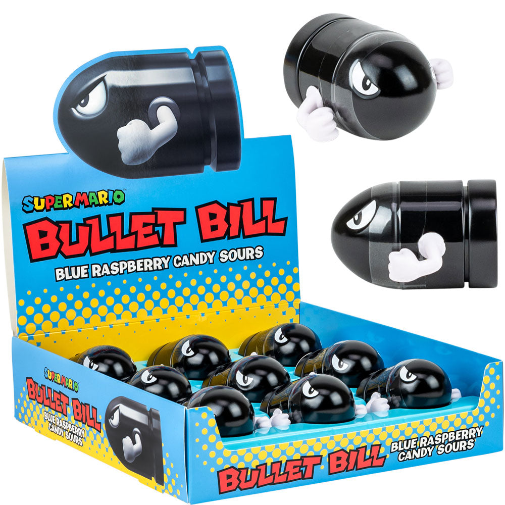 Nintendo® Bullet Bill Sours - Super Mario Bros Inspired Candy for Gaming Parties & Movie Nights