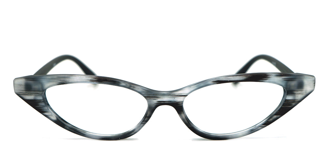 Stylish Patterned Cateye Acetate Sunglasses Frame 1509R - Trendy Retro Glasses for Women, Perfect for Outdoor Activities & Fashion Accessories