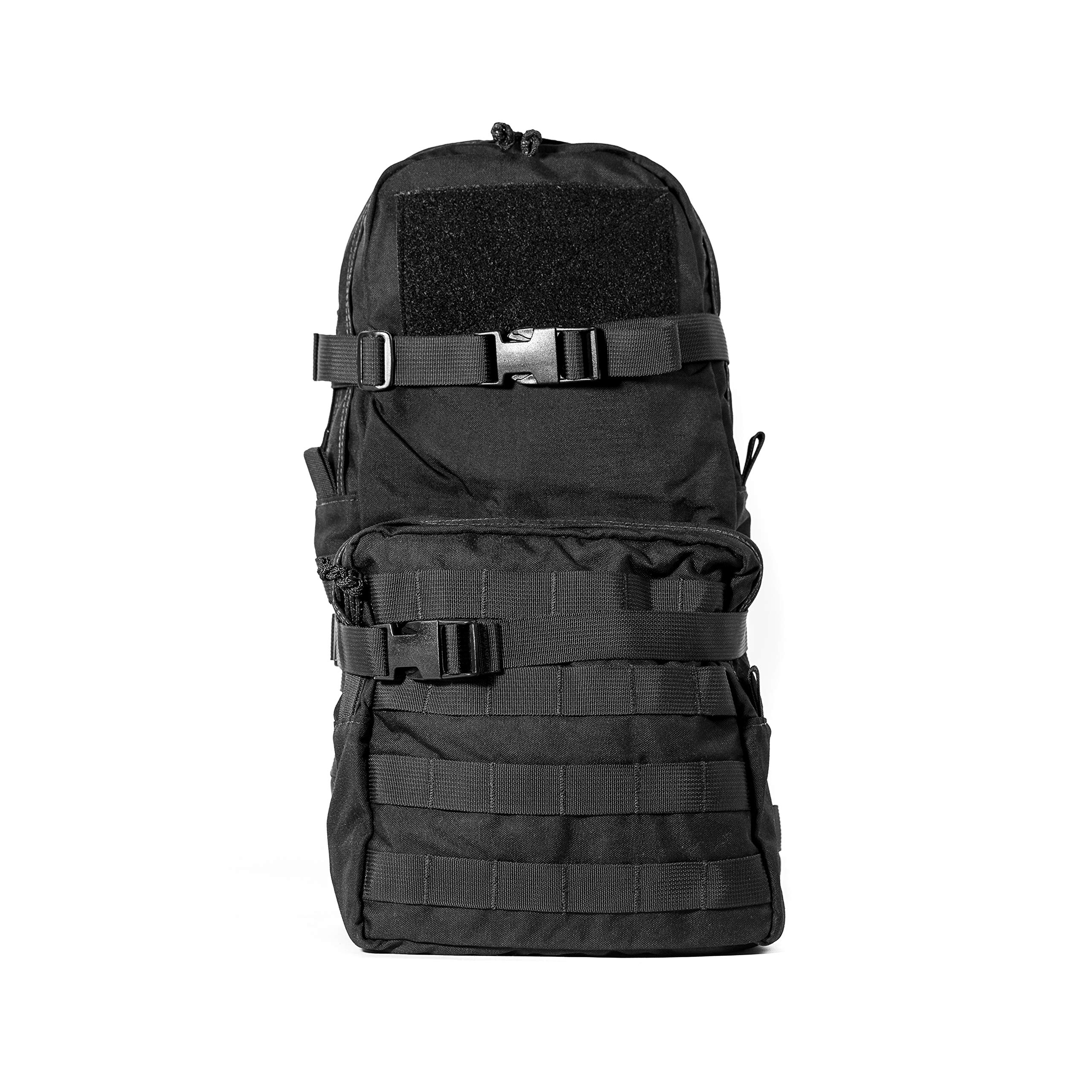 T3 MOLLE Assault Backpack - Military Tactical Hydration Bladder Backpack for Outdoor Hiking, Camping & Survival Gear | Heavy-Duty Rucksack for Adventure Travel, Airsoft & Emergency Preparedness | Black