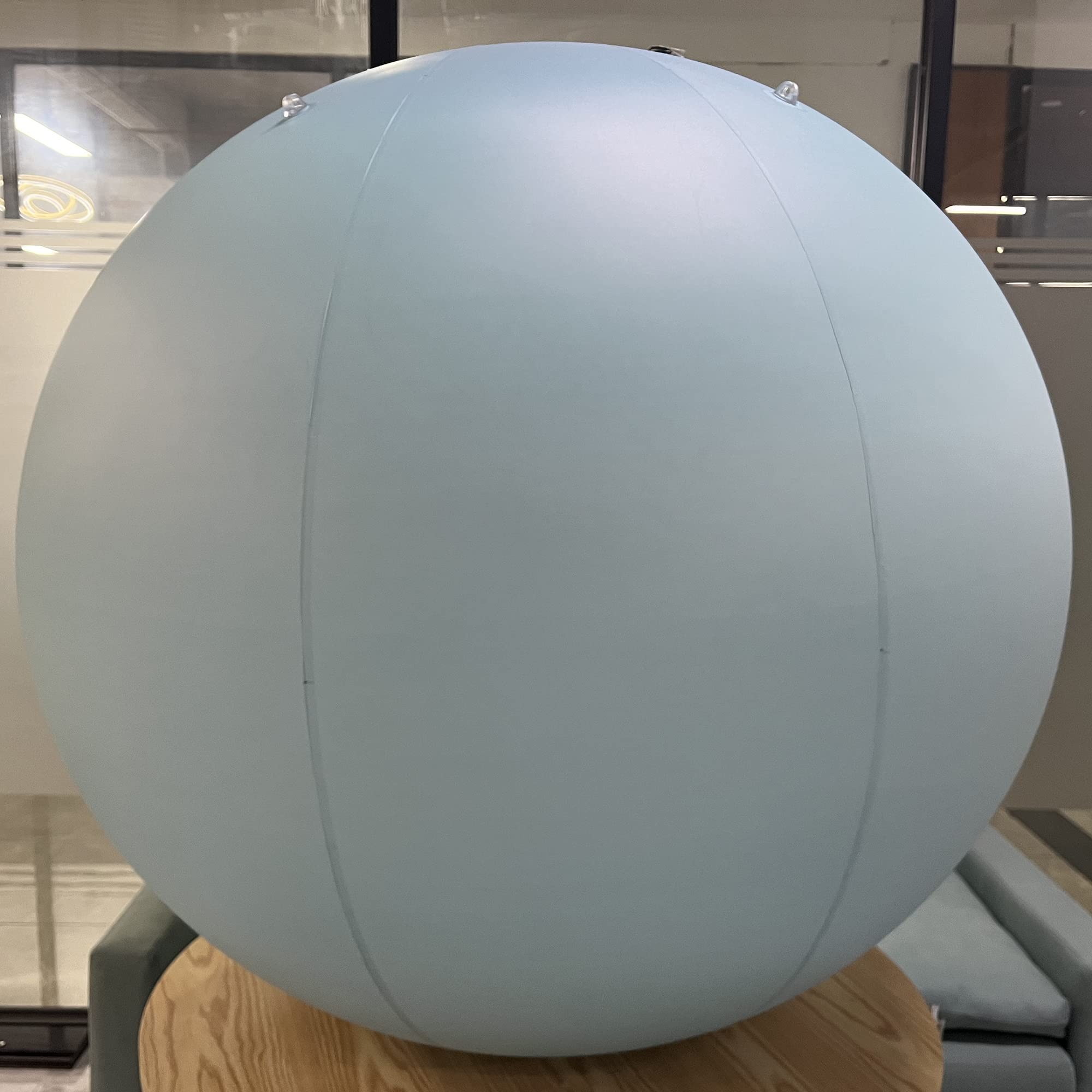 Sayok 40-Inch Large Inflatable Uranus Planet Balloon - 0.25mm PVC Solar System Model for Science Education, Planetarium Decor & Space Themed Parties - Perfect for Classroom Learning, Astronomy Events & Kids' Birthday Decorations