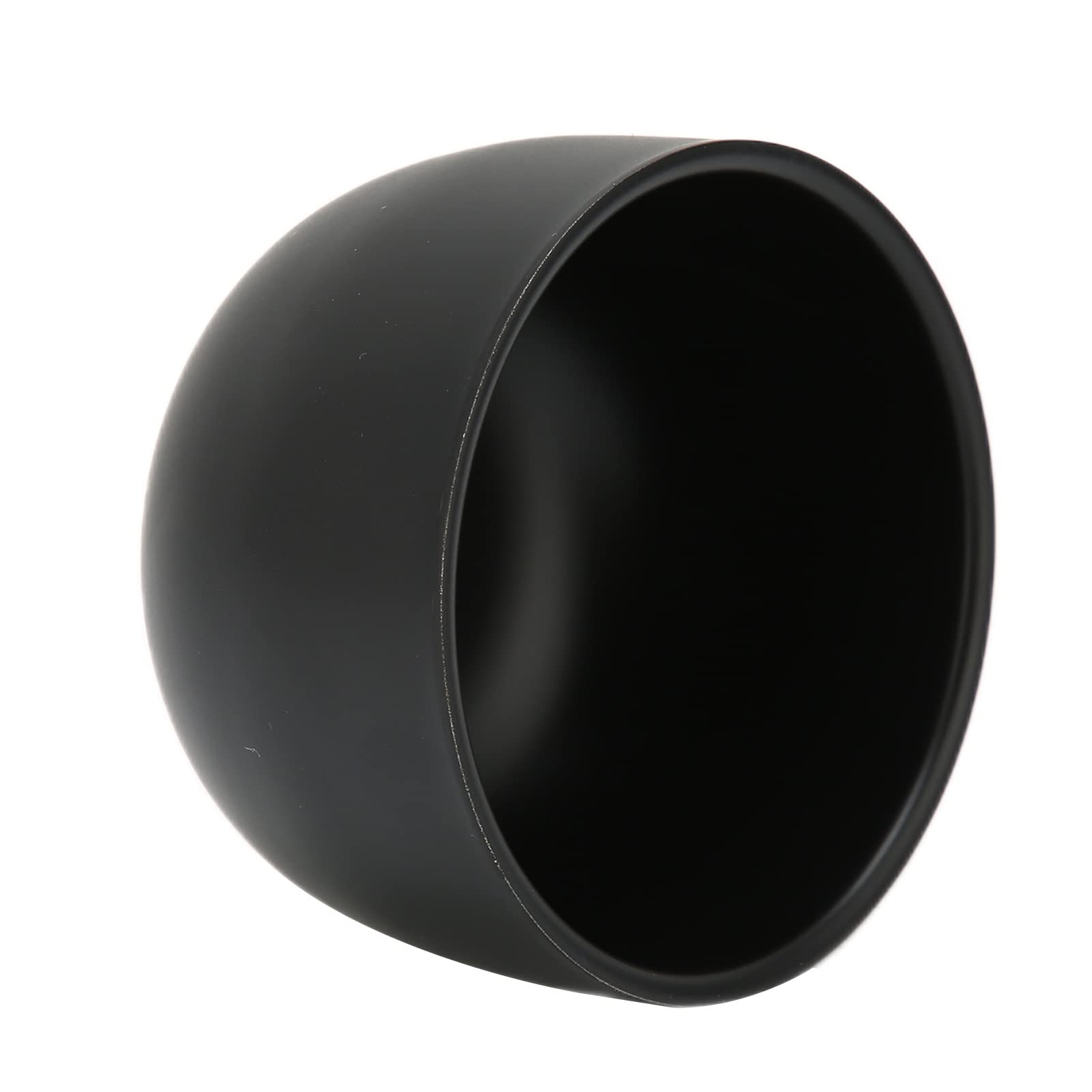 Premium Black Stainless Steel Shaving Foam Bowl - Travel-Friendly Shaving Mug for Business Trips, Hotels & Home Use - Perfect for Wet Shaving & Grooming Kits