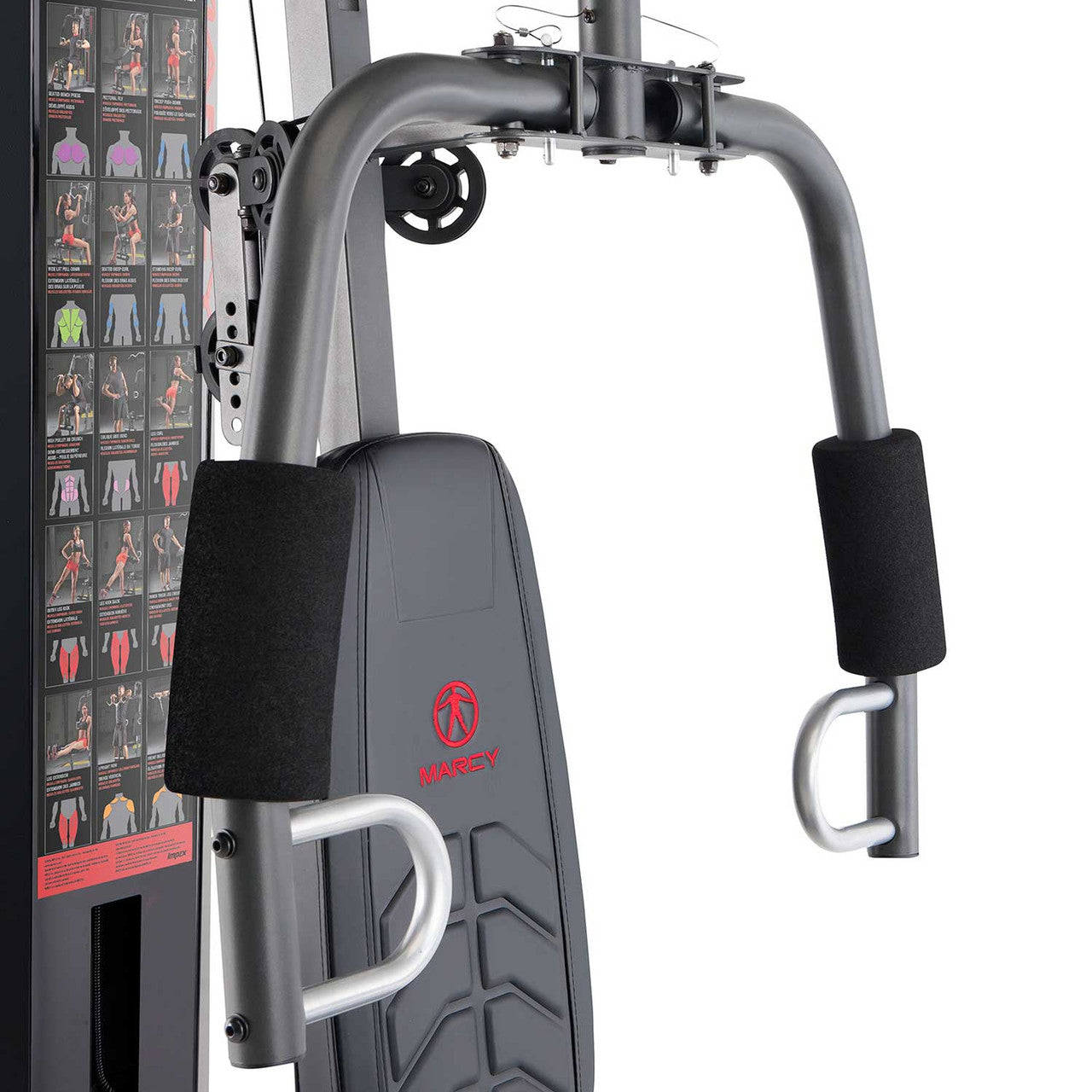 Marcy 150lb Stack Home Gym System MWM-1005 - Full Body Workout Equipment for Strength Training at Home | Perfect for Small Spaces & Home Fitness