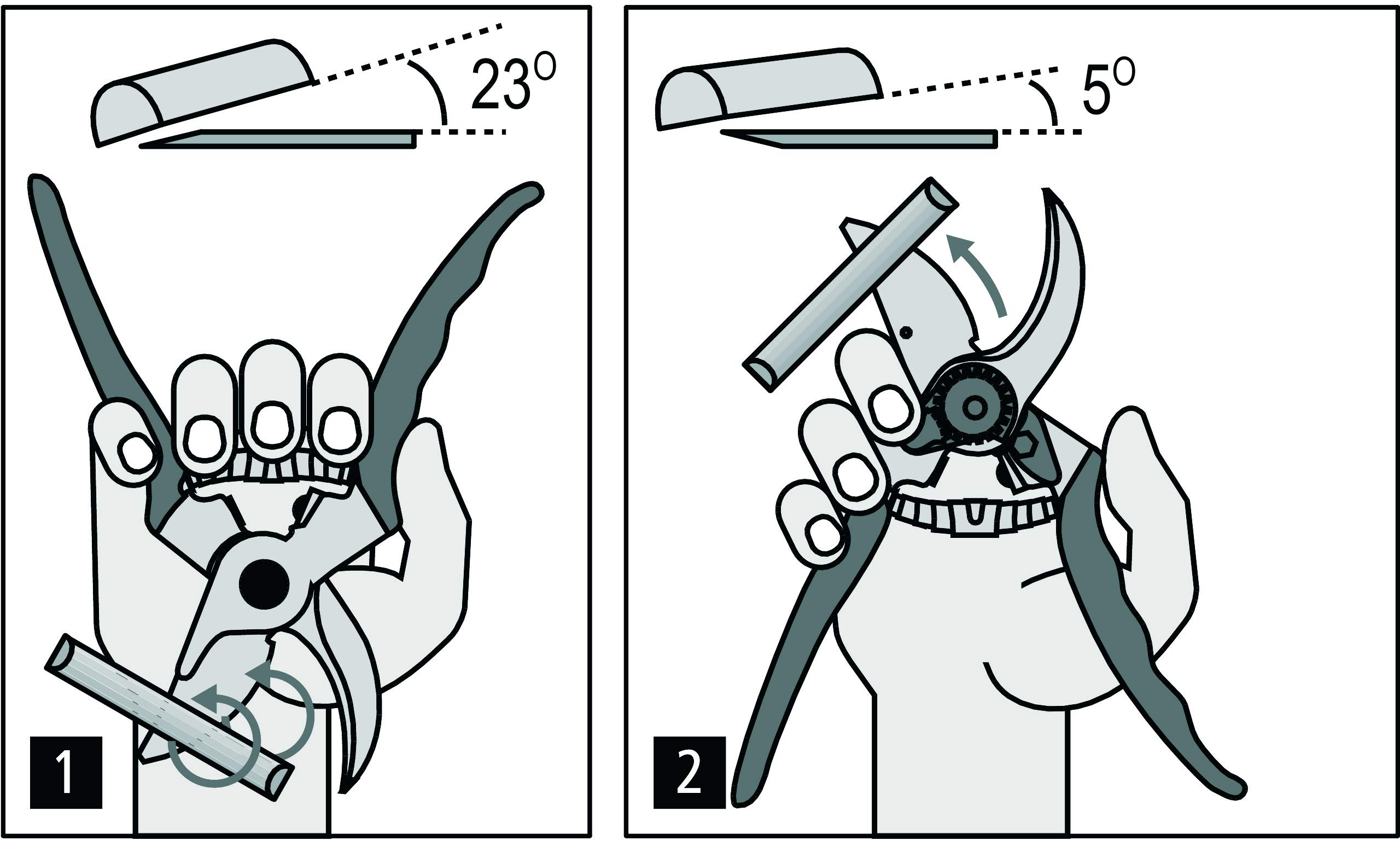 Felco F-16 Left-Handed Pruning Shears - Professional Swiss-Made Garden Pruners with High Carbon Steel Blade | Perfect for Left-Handed Gardeners, Florists & Landscapers | Ideal for Trimming Roses, Shrubs & Delicate Plants