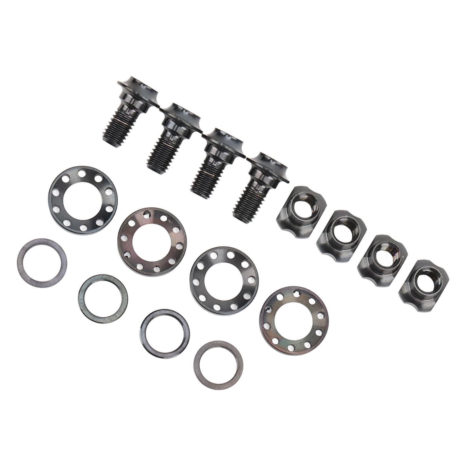 AMONIDA Bike Brake Screws - Black Bicycle C Clamp Screws for Road Bikes | Durable Replacement Parts for Cycling Maintenance & Repair