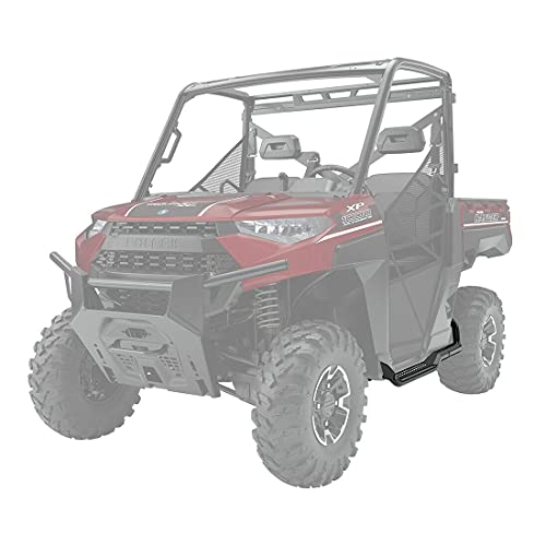 2018-2020 Polaris Ranger 1000 & Ranger XP 1000 Rock Guard Sliders with Step - Heavy Duty Side Protection for Off-Road Adventures & Farm Work - Part #2882530