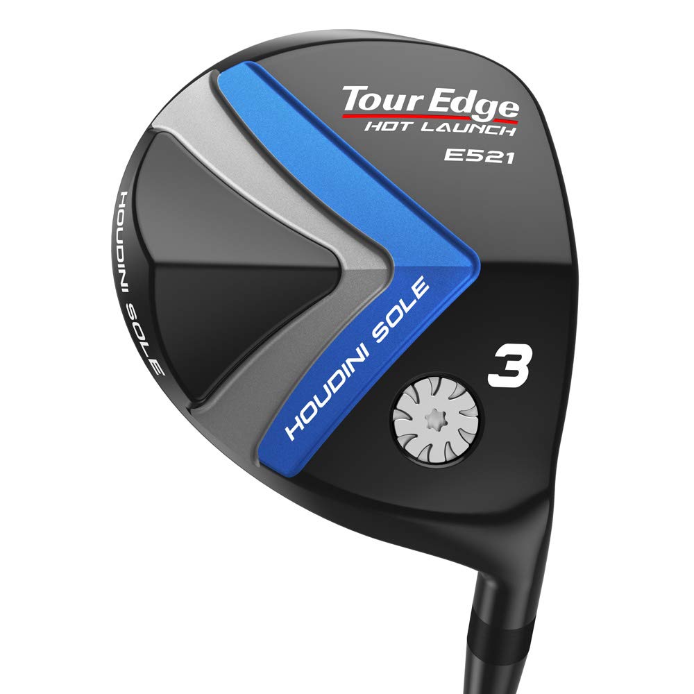 Tour Edge Hot Launch E521 Fairway Wood - High Performance Golf Club for Distance & Accuracy | Perfect for Beginners & Intermediate Players on the Course