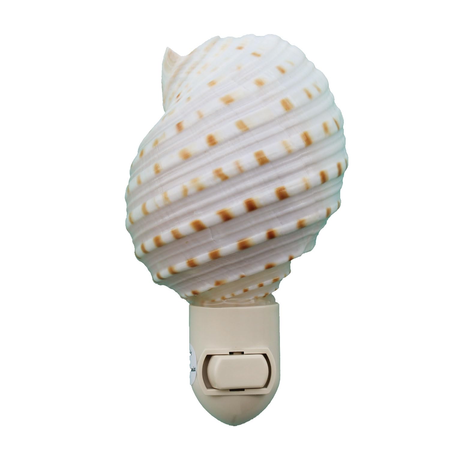 Spotted Tona Shell Night Light - Decorative LED Bedside Lamp for Nursery, Kids Room & Home Decor | Perfect for Bedtime, Relaxation & Creating Cozy Atmosphere