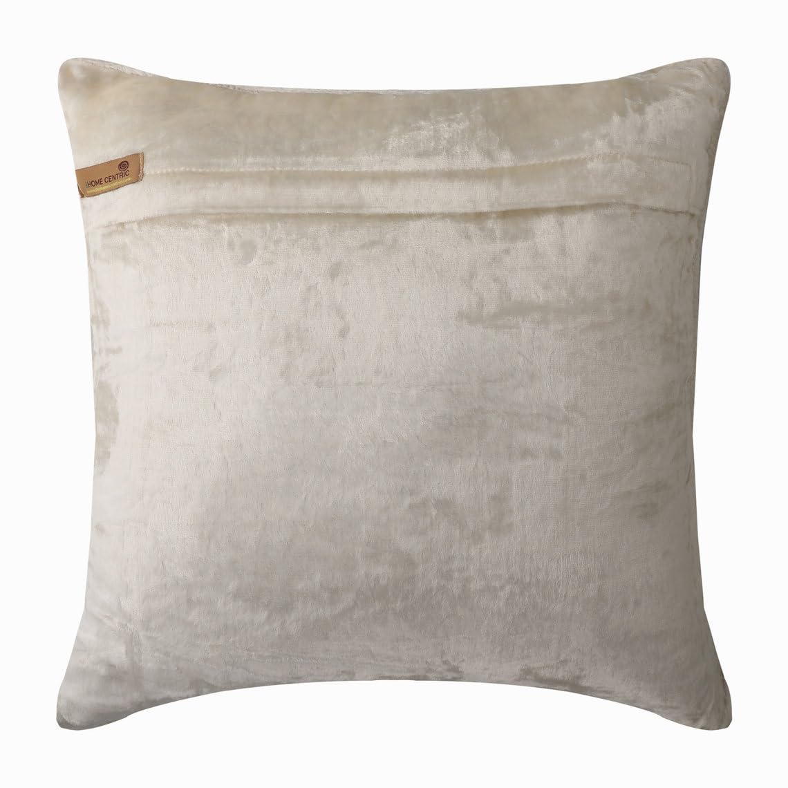 16x16 Inch Burnout Velvet Zippered Pillow Cover - Mimosa Yellow Leaf Design, Modern Floral Throw Pillow Case for Sofa, Bed & Home Decor (40x40cm) | Perfect for Living Room, Bedroom & Cozy Spaces