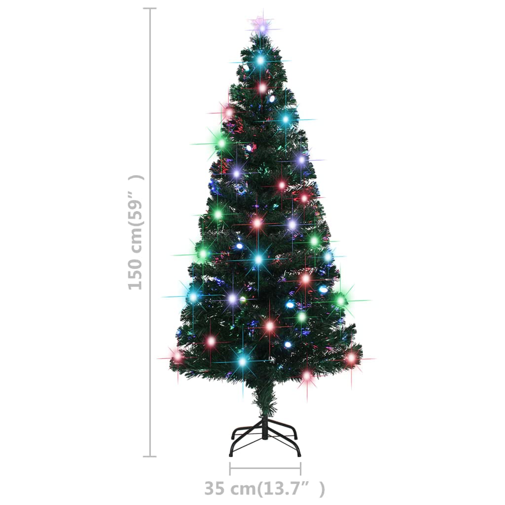 CHARMMA 6FT Pre-Lit Artificial Christmas Tree with Stand - 59.1